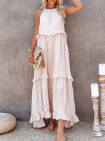 Adeleine - Ruffled Maxi Dress