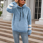 Vera - Fluffy Drawstring Hoodie