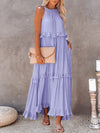 Adeleine - Ruffled Maxi Dress