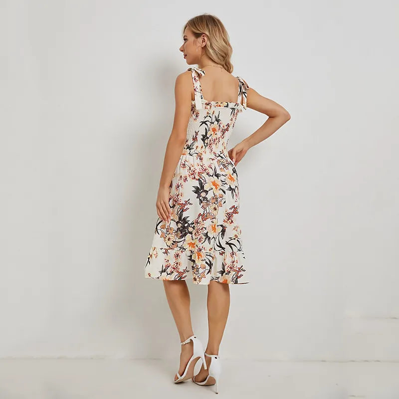 Tessa - Floral Midi Dress