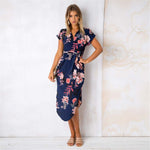 Adelaide - Floral Midi Dress