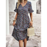 Cosette - Floral Midi Dress