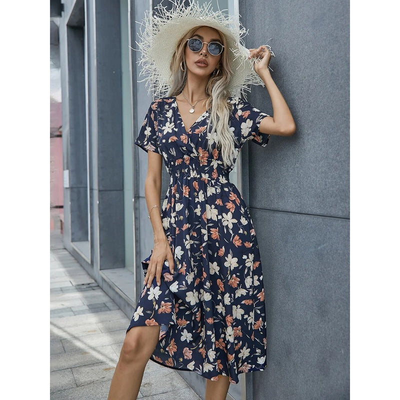 Karissa - Floral Midi Dress