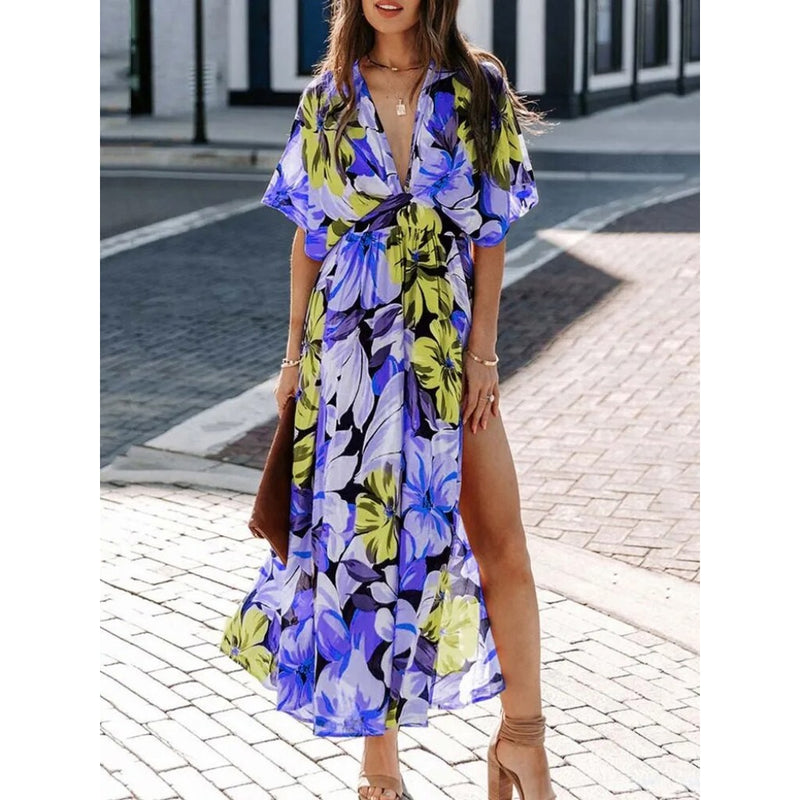 Luanne - Floral Midi Dress