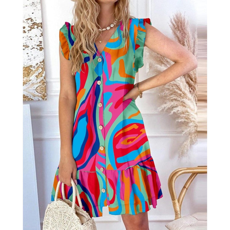 Oceanside - Button-Up Dress