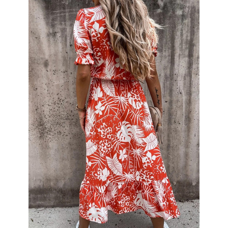 Vienna - Floral Midi Dress