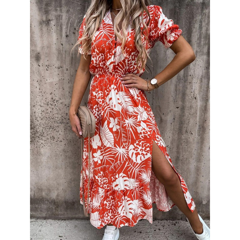 Vienna - Floral Midi Dress