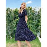 Rosetta - Floral Midi Dress