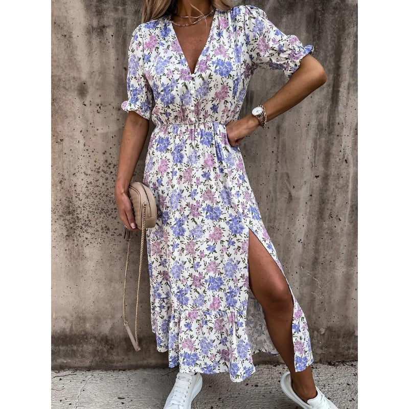 Vienna - Floral Midi Dress