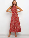 Perth - Spotted Midi Dress