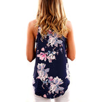 Amber - Floral Sleeveless Top