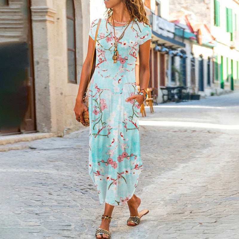 Brittlyn - Floral Midi Dress