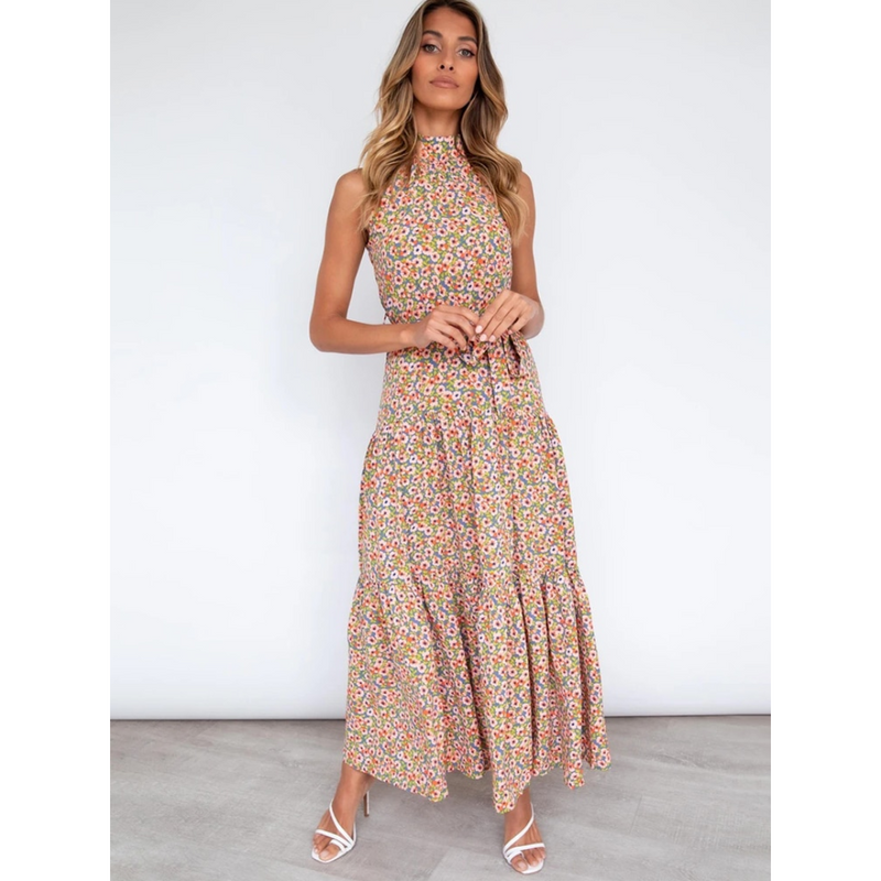 Isla - Floral Midi Dress