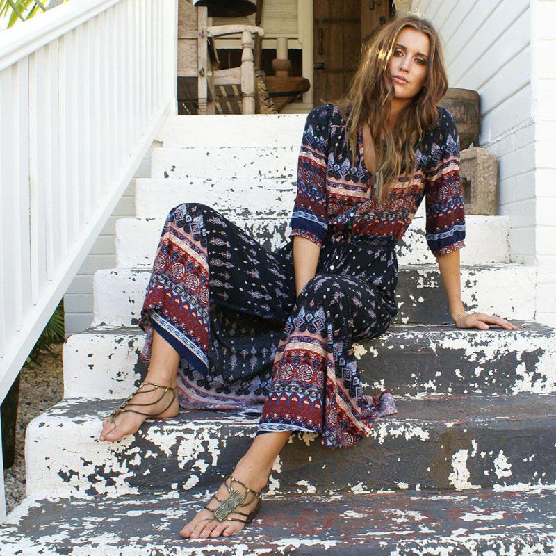 Holly - Boho Maxi Dress