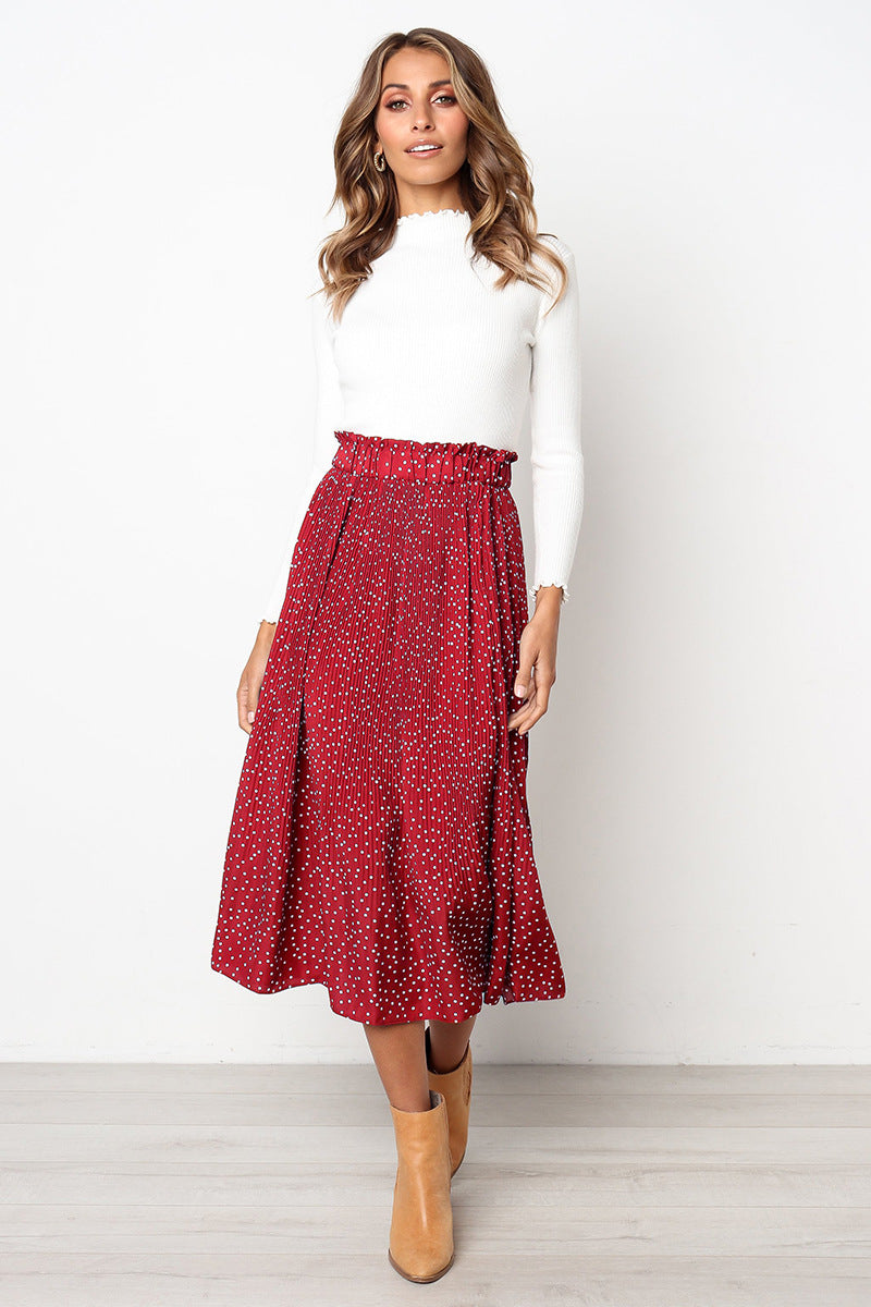 Jacqueline - Spotted Skirt