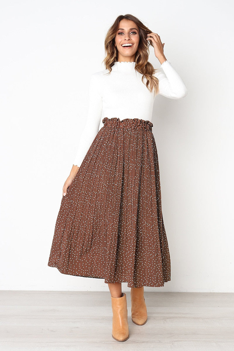 Jacqueline - Spotted Skirt