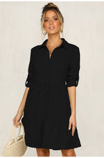 Seabrook - Button-Up Midi Dress