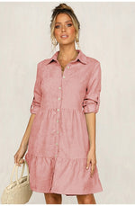 Seabrook - Button-Up Midi Dress