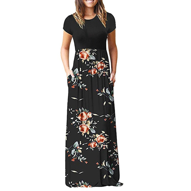 Charlotte - Floral Maxi Dress