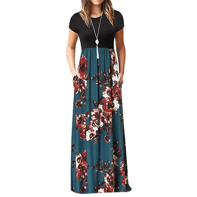 Charlotte - Floral Maxi Dress