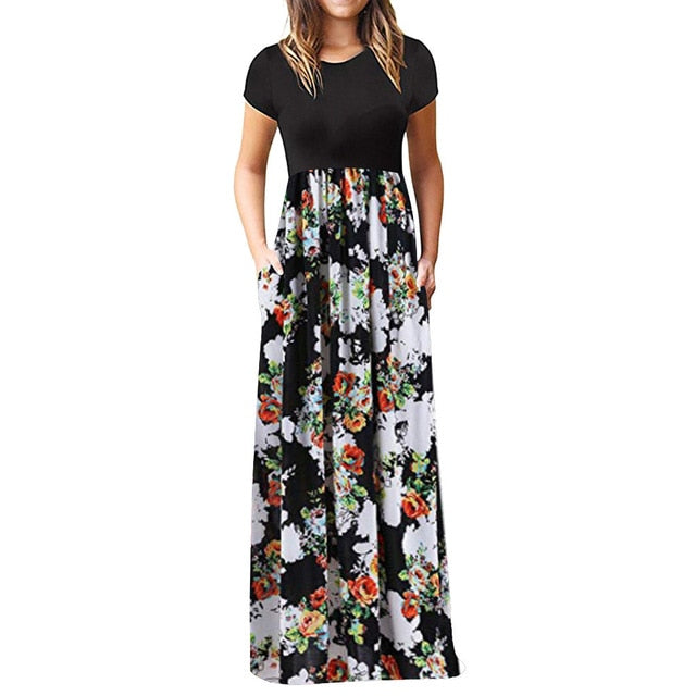 Charlotte - Floral Maxi Dress