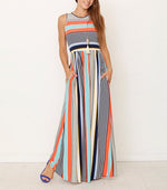 Zoey - Striped Sun Dress