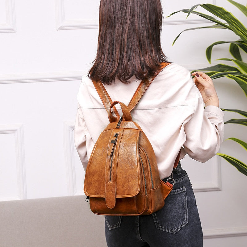 Lamsing - Leather Backpack