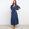 Londyn - Ruffled Midi Dress