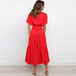 Melbourne - Ruffled Midi Dress