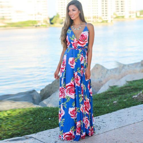 Florence - Floral Maxi Dress