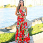 Florence - Floral Maxi Dress