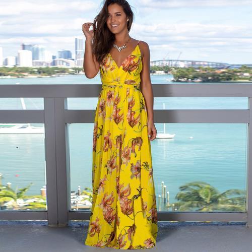 Florence - Floral Maxi Dress