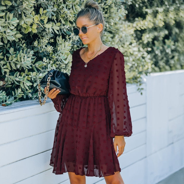 Taryn - Long-Sleeve Dress