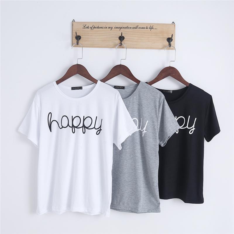 "Happy" - Solid Tee