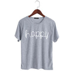 "Happy" - Solid Tee