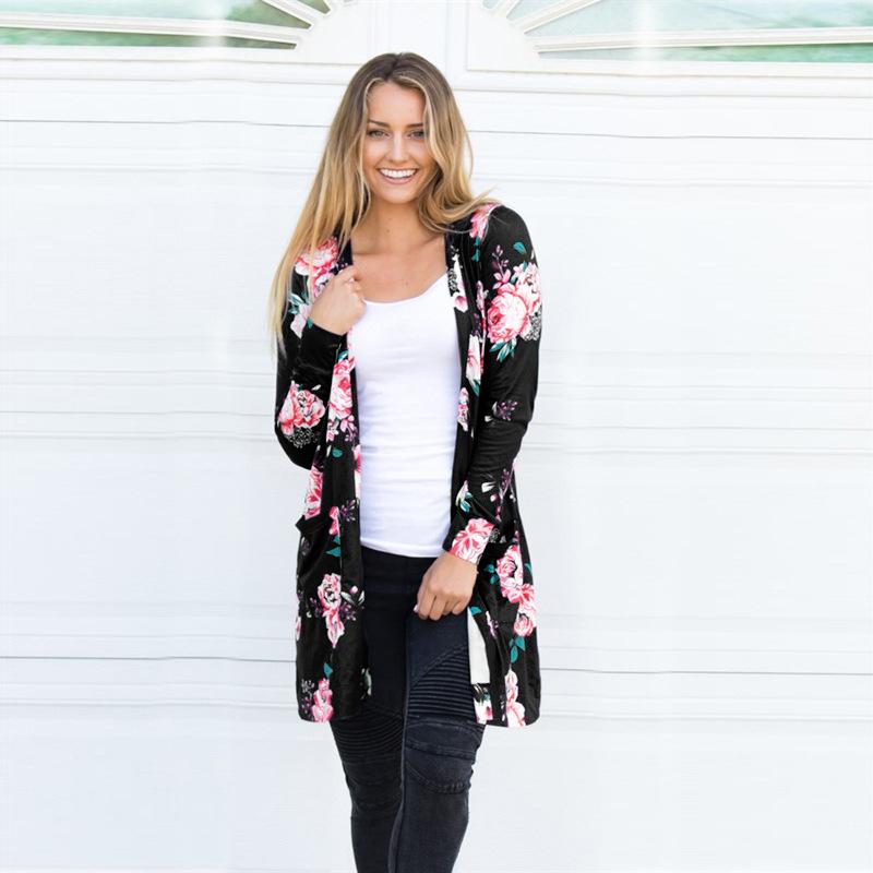 Karlie - Floral Cardigan