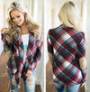 Stacy Anne - Plaid Cardigan