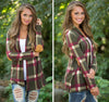 Stacy Anne - Plaid Cardigan