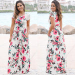 Oaklie - Floral Maxi Dress