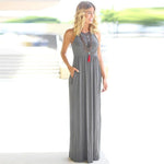 Thompson - Solid Maxi Dress