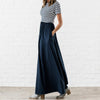 Selene - Striped Maxi Dress