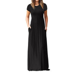 Afton - Solid Maxi Dress