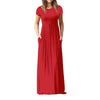 Afton - Solid Maxi Dress