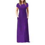 Afton - Solid Maxi Dress