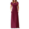 Afton - Solid Maxi Dress