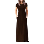 Afton - Solid Maxi Dress