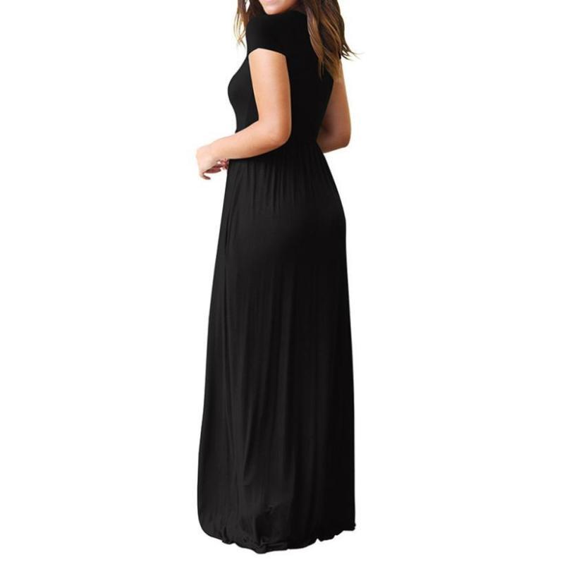 Afton - Solid Maxi Dress