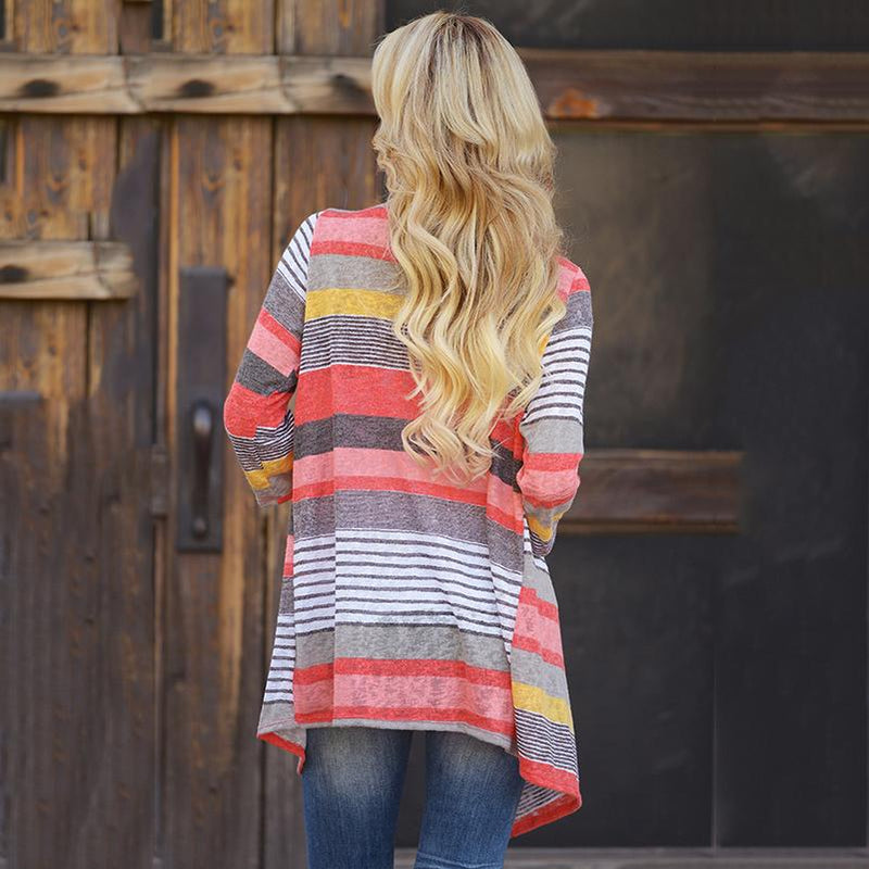 Natalie - Striped Cardigan