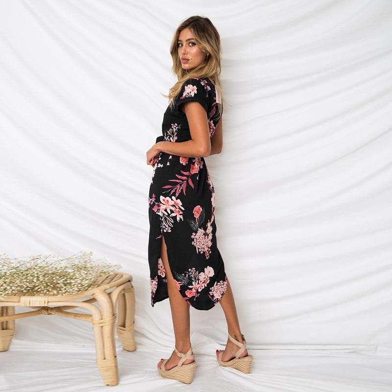 Adelaide - Floral Midi Dress