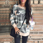 Maxine - Camo Pullover